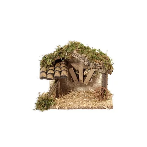 Pour donner du style à l’extérieur：Crèche Vide 24x14x19 Bois Multicolore