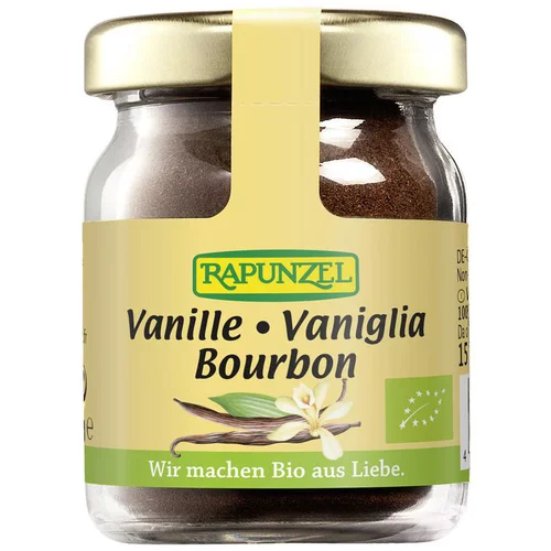 Déco jardin:Vanille Bourbon en poudre bio Rapunzel - 15 g