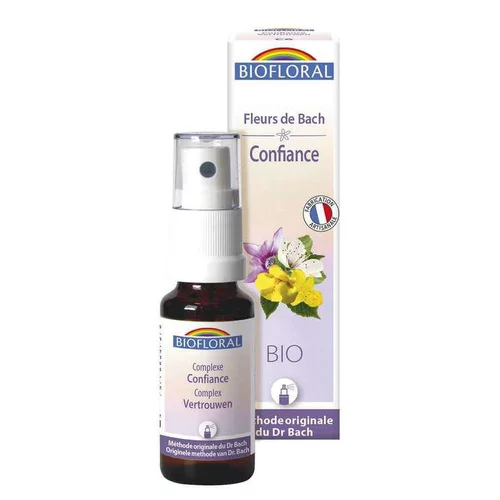 Idéal au jardin:Complexe n°6 Biofloral confiance en spray de 20 ml