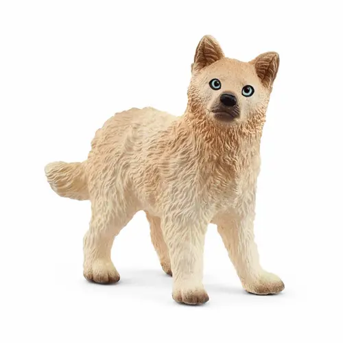 Jardin & solutions:Figurine Louveteau Arctique Schleich® - 5 x 1,8 x 4 cm