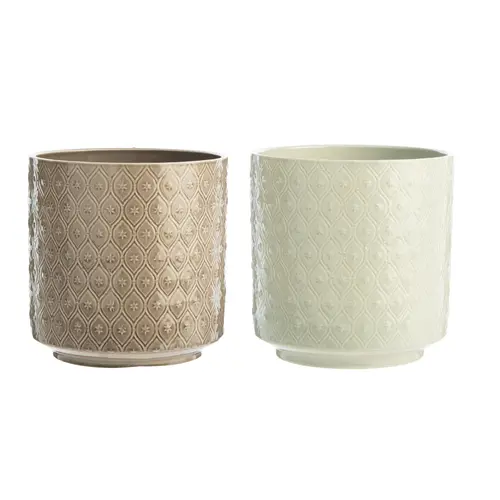 Idée utile:Cache-pot en céramique Orchid - 13,4 x 12,8 x 9,5 cm