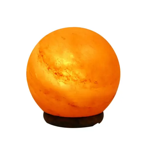 L’essentiel pour le jardin：Lampe sphère en sel de l’Himalaya Idea for Project - 2 kg