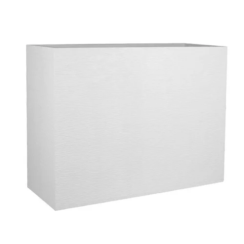 Jardin à vivre:Muret Loft L Graphit 63 L coloris blanc - 78,5 x 29,5 x 60 cm