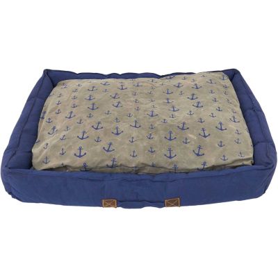 Tapis pour chien Ancre marine