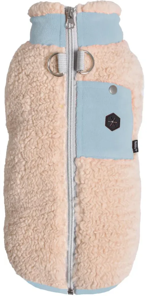 Essentiel maison：Pull pour chien coloris bleu Bobby Alpaga - Taille 40M