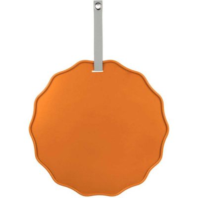 Tableau mémo en métal Funky Wave (Orange)