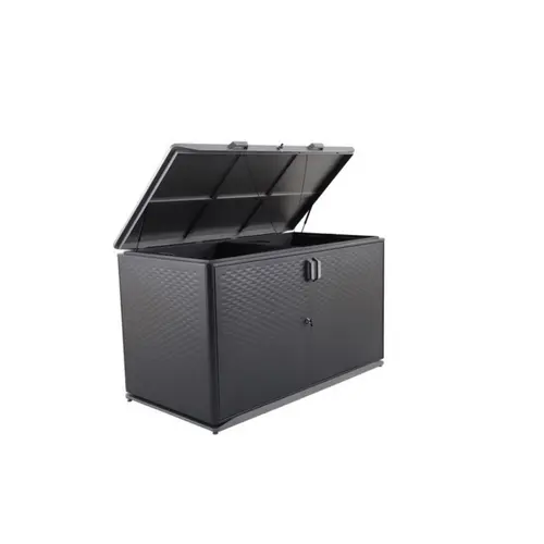 Pour vos besoins extérieurs:Coffre argent pour vélos et coussins Royal Garden Royal Chesters - Taille XL
