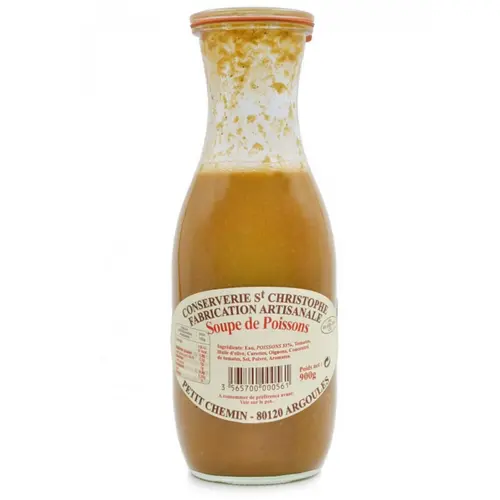Équipement jardin：Soupe de poissons Conserverie St Christophe - 900 g