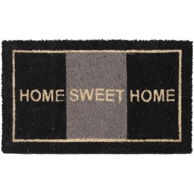 Paillasson coco teintée 75 x 45 cm (Home sweet home)