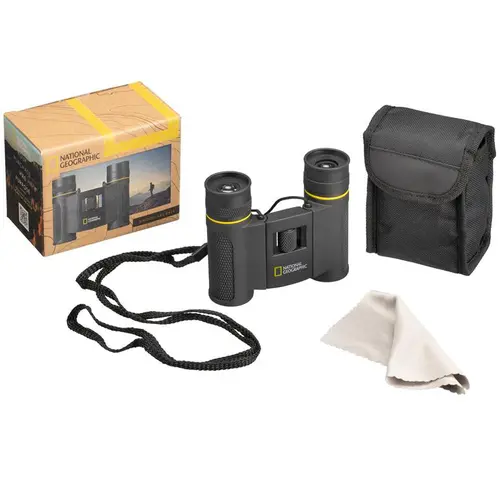 La solution pour votre jardin：Jumelles compactes 8 x 21 noires National Geographic - 10,5 x 3,7 cm