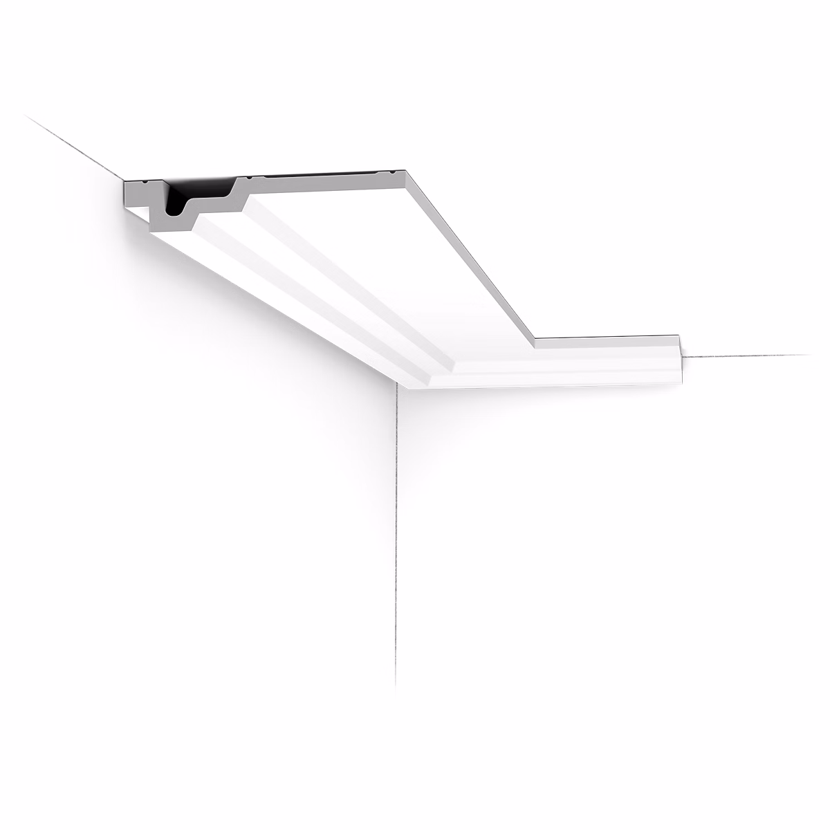 C353 Corniche plafond polyuréthane Orac Decor Luxxus – 3 | 5x16 | 5 × 200cm (h x p x L) moulure décorative A l'unité