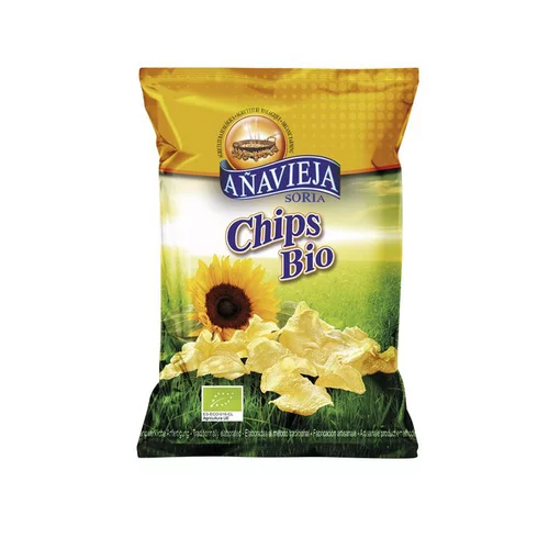 Jardin au naturel:Chips au sel de mer format familial bio Anavejia - 220 g