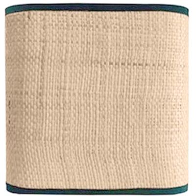 Abat-jour carré pour applique en raphia Germain