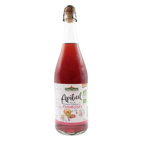 Jardin fonctionnel：Apibul jus de pommes & framboises bio Coteaux Nantais - 75 cl