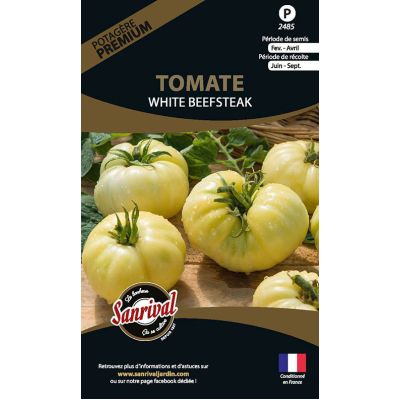 Graines potagères premium tomate (Blanche)