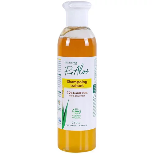 Pour personnaliser votre jardin:Shampooing Traitant 705 Aloe Bio Vegan 250 ml marron