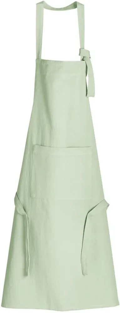 Un indispensable au jardin：Tablier recyclé Ada coloris vert - 72 x 85 cm