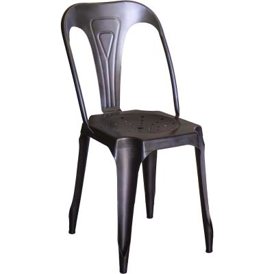 Chaise Vintage en métal (Vieilli)