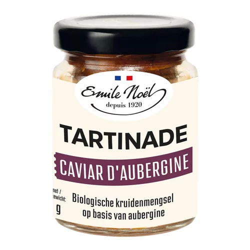 Pour mieux organiser votre jardin：Caviar d’aubergine bio en pot de 90 g