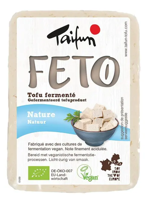 Le choix pour le jardin:Tofu lactofermenté bio Taifun Feto – 200 g