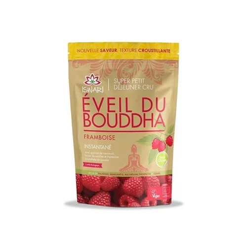 Pour compléter vos extérieurs:Éveil du Bouddha Framboise doypack 360g