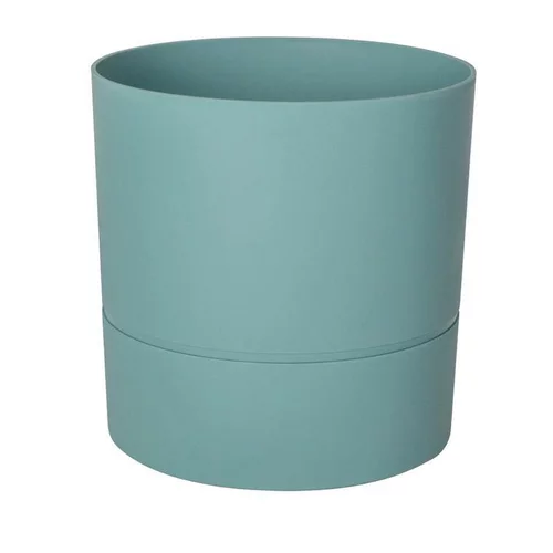 Jardin passion:Pot vert eucalyptus Eda Aquaduo - Ø 24,3 x H 24,3 cm