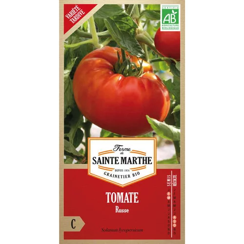 Solution pratique:Graines de tomate russe bio Ferme de Sainte Marthe - graines à semer