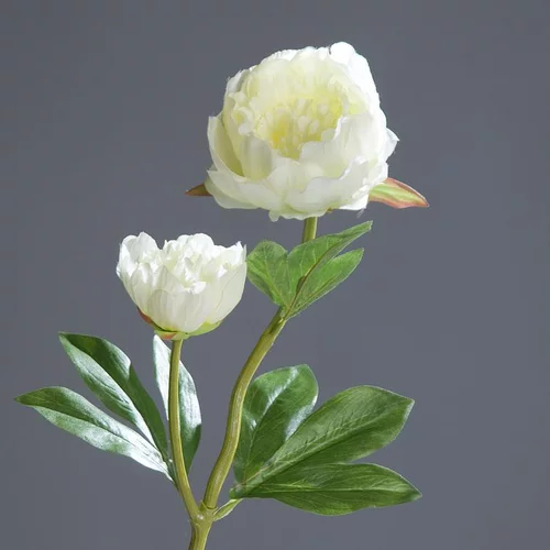 Sélection pour vos extérieurs:Pivoine artificielle avec 2 fleurs - 60 cm