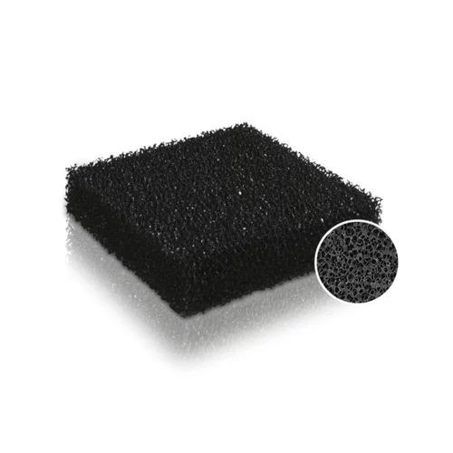 Qualité jardin:Éponge charbon taille standard noire