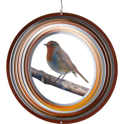 Mobile à vent Rouge-gorge (Ø 30 cm)