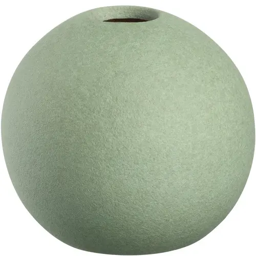 Extérieur accessoire:Vase boule soliflore en céramique vert Leonardo Bolla - Ø 7,7 x H 7 cm