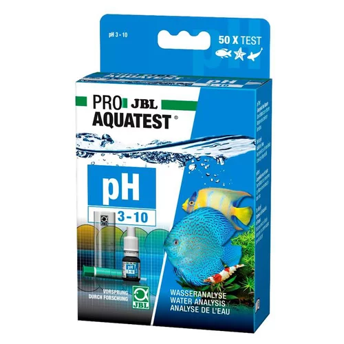 Jardin complet：Proaquatest pour pH 3.0 -10.0 bleu