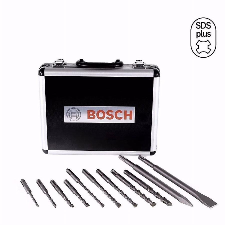 Mallette 11 pièces SDS Plus-3 2608579916 – coffret forets et burins pour béton.