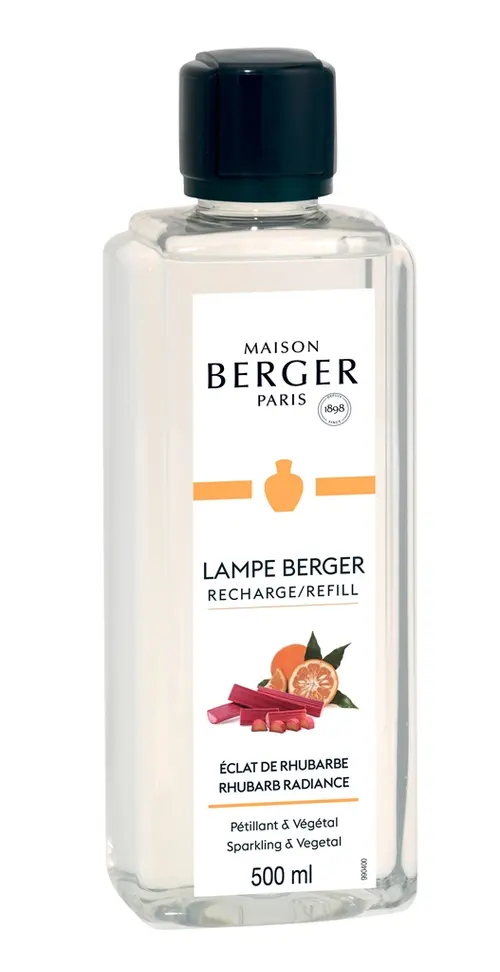 Côté extérieur：Parfum senteur éclat de rhubarbe Maison Berger - 500 ml