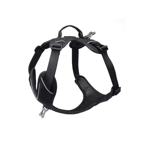 Qualité jardin:Harnais Momentum Taille 2 Circonférence cage thoracique 42-55cm Noir