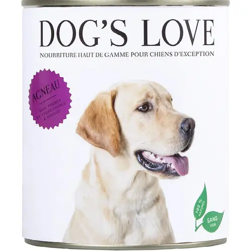 Jardin & maison:Pâtée naturelle pour chien à l’agneau - boite de 800 g