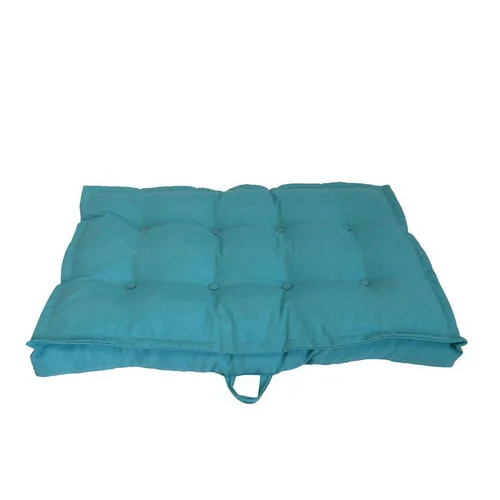 Jardin sélection:Coussin d'assise pour palette uni émeraude - 118 x 80 x 15 cm