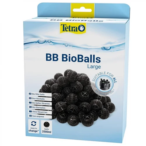 Malin au jardin：Bio-balles plastiques large, favorisant la biodégradabilité TETRA BB BioBalls