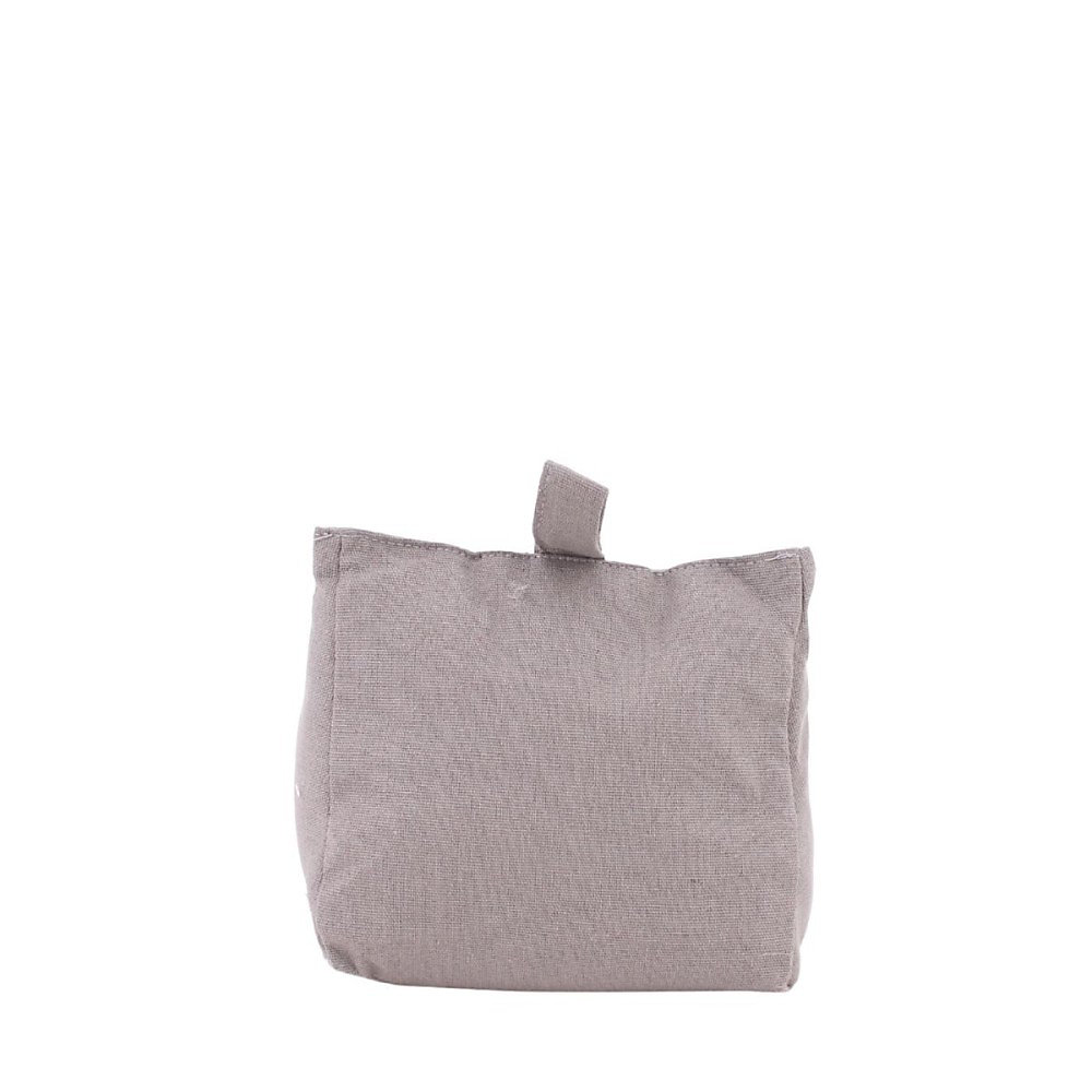 Objet décoratif – Bloque porte en tissu gris effet lin