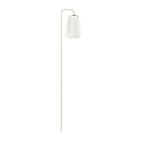 Style jardin:Pied à planter Balad coloris gris en acier Fermob - 21 x 159 cm