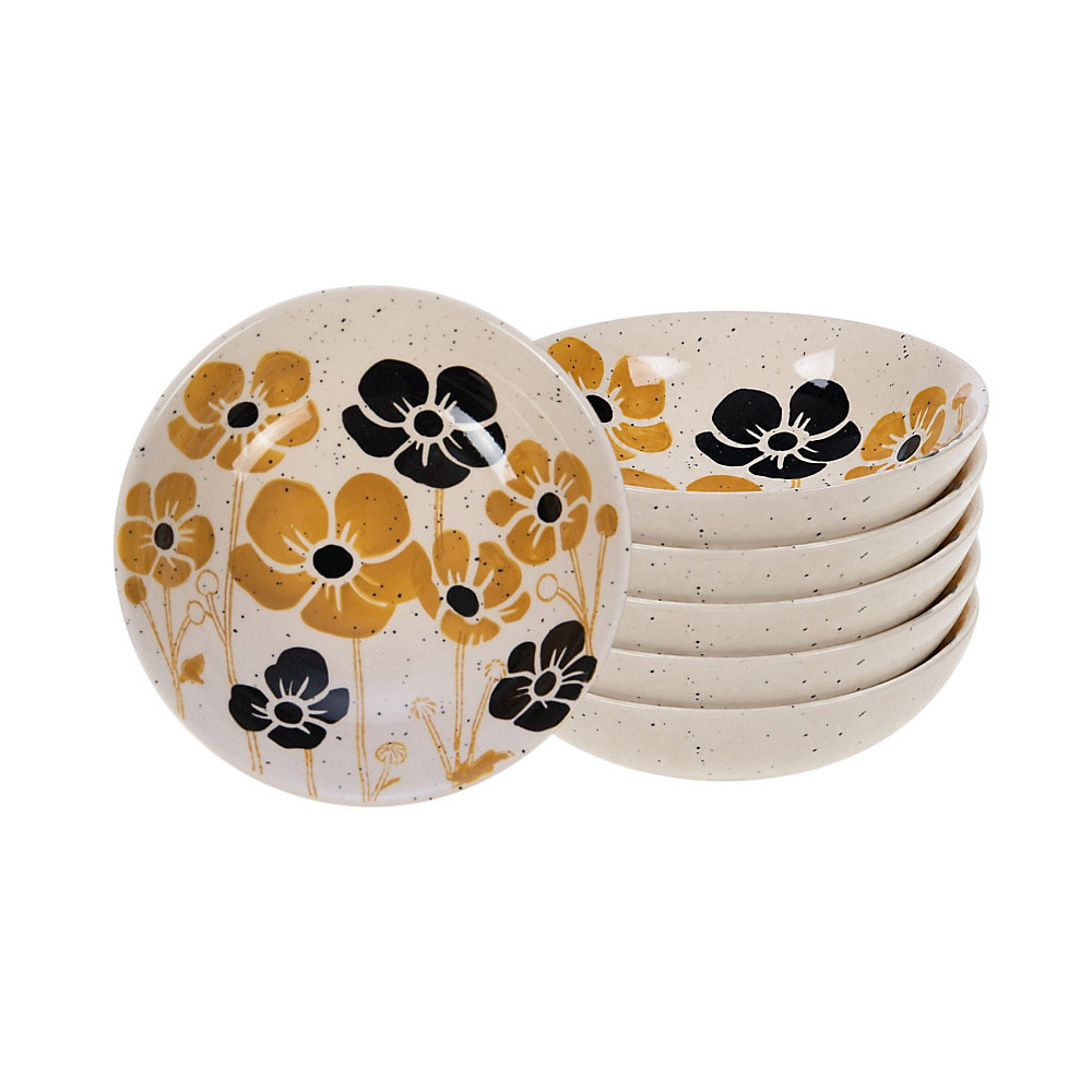 Assiette creuse Melissa 19 cm (lot de 6) – Réf. MSMKLRKCL7021838290