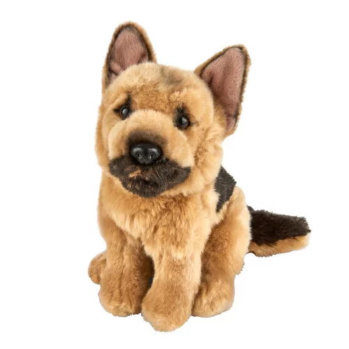Mieux dehors:Berger Allemand peluche 20 cm pour tout âge