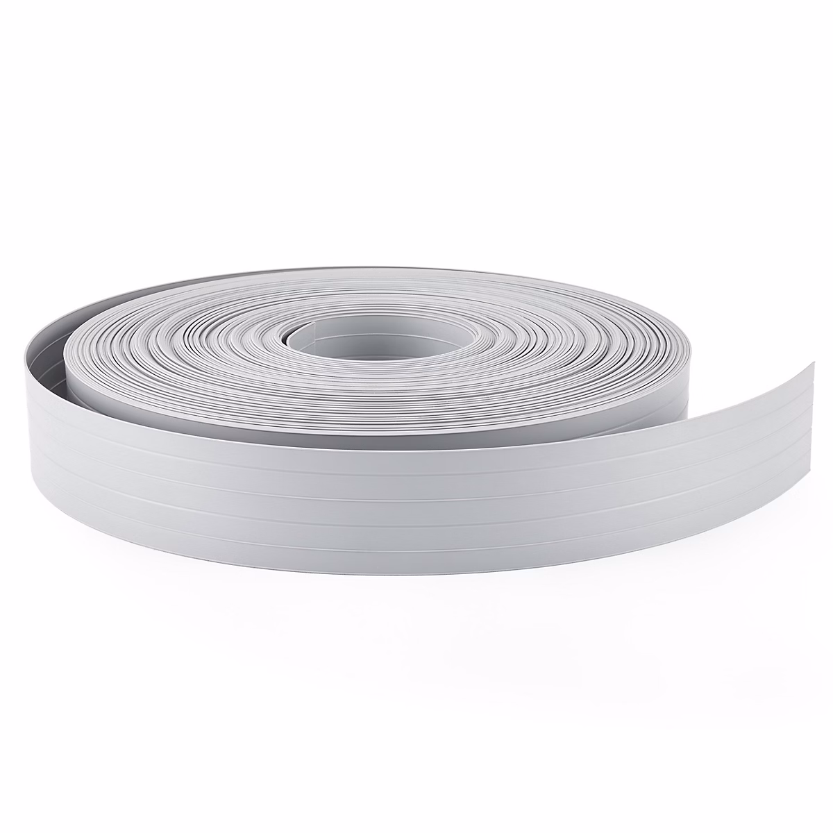 Bande occultante PVC 47 mm QUEST – Brise-vue pour grillage rigide, résistante UV, 50 m, gris