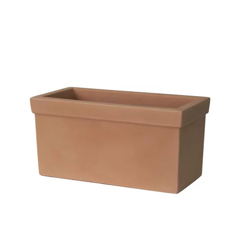 Jardin équipement:Jardinière balaustra lisse en plastique Euro3plast - 80 cm