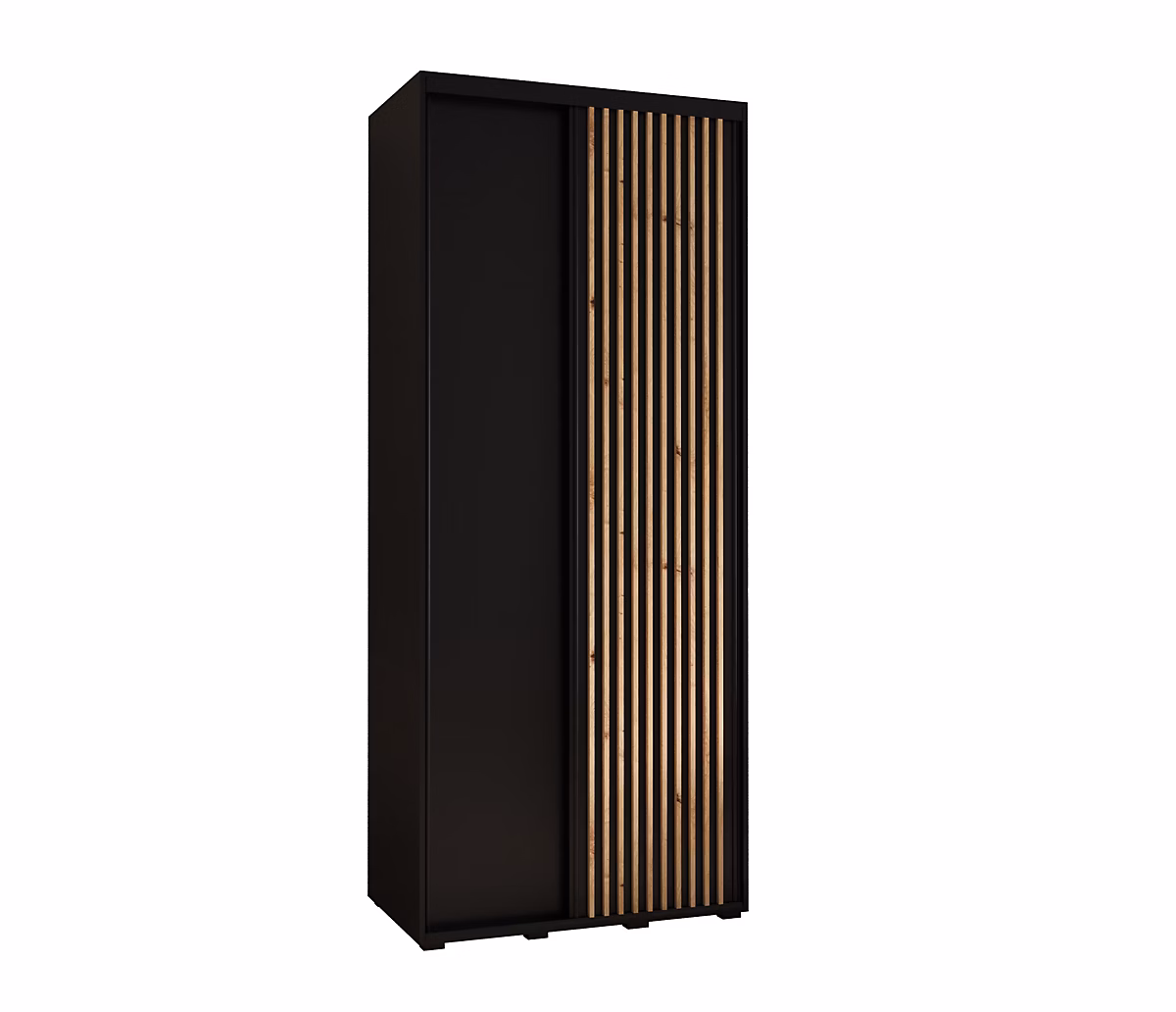 Armoire Lanko 1 a portes coulissantes H. 235 – 2 x L. 120 x P. 45 2 portes