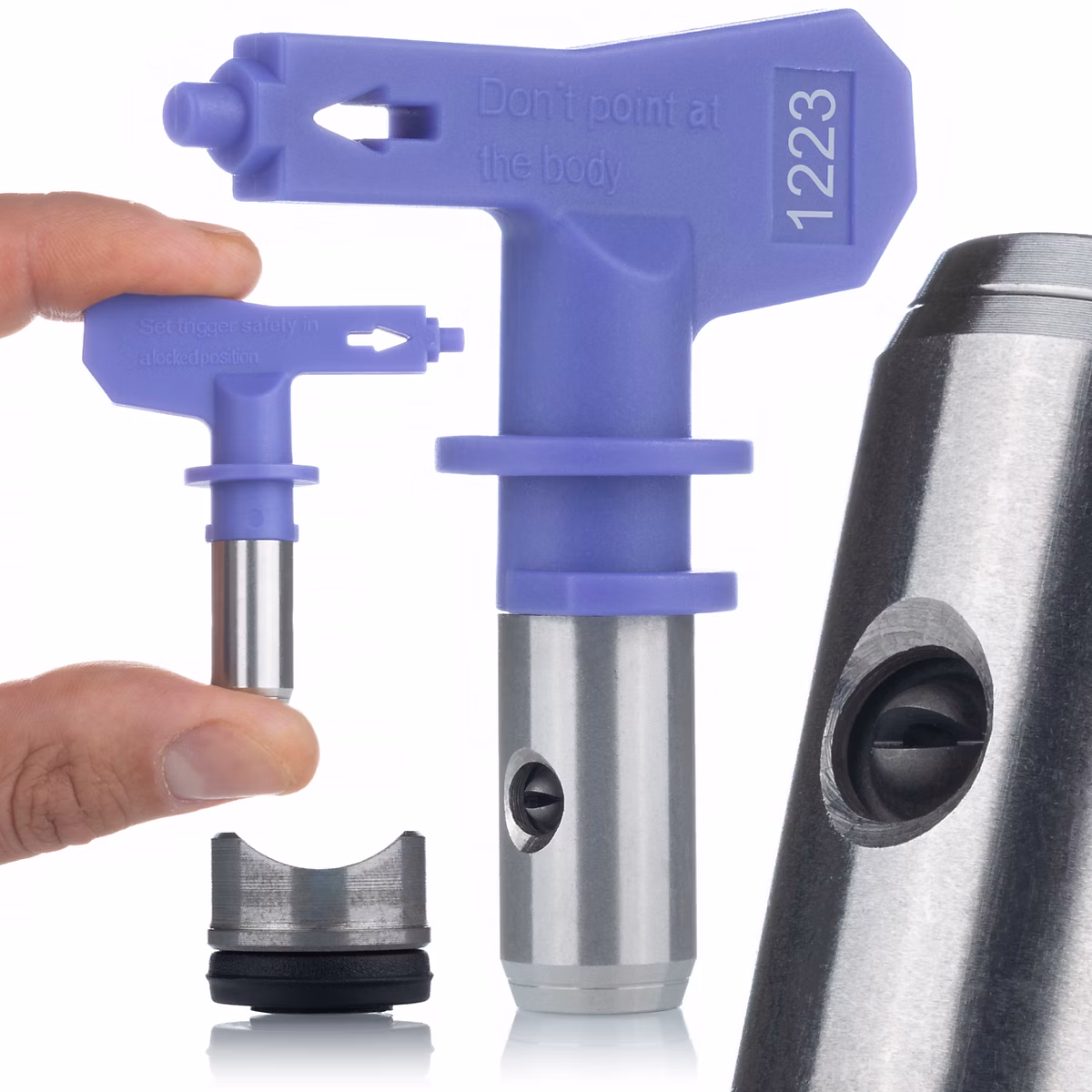 Buse de Pulvérisation Airless FieldMax 1223 – Jet 60 cm, Haute Précision, Pour Peintures et Hydroisolants
