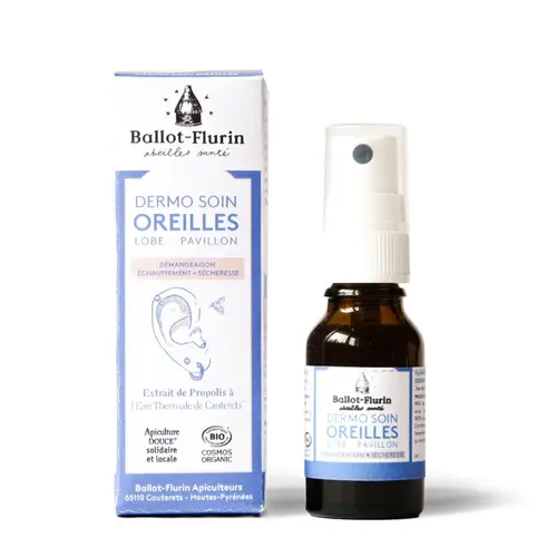 Jardin qualité：Spray dermo soin oreilles bio Ballot Flurin - 15 ml