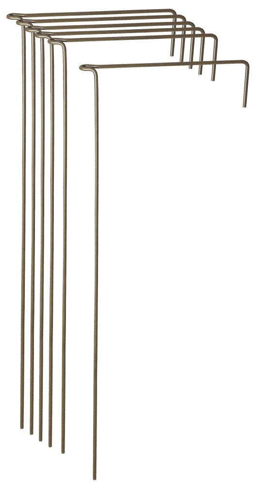 Support à plantes en acier (Lot de 6) (75 cm)