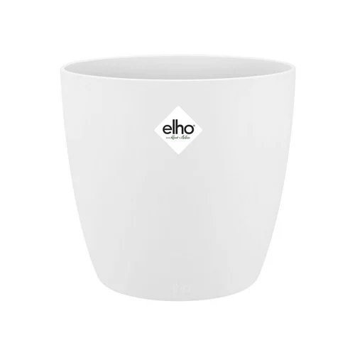 Accessoire pour le jardin：Cache-pot blanc Elho Brussels - Ø 22 cm