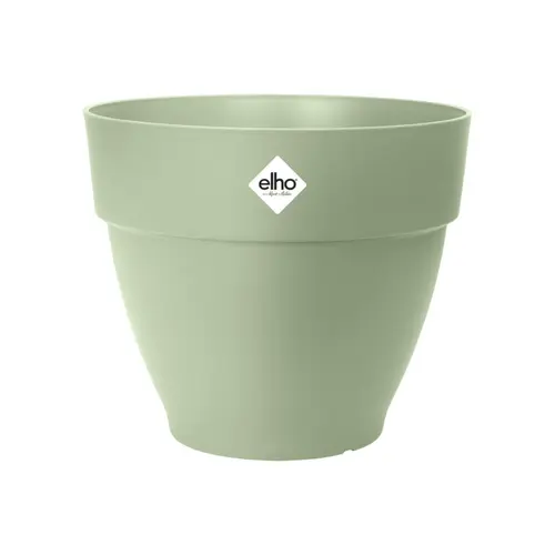 Nature facile:Pot en polypropylène vert pistache Elho Vibia Campana - Ø 20 x 17 cm